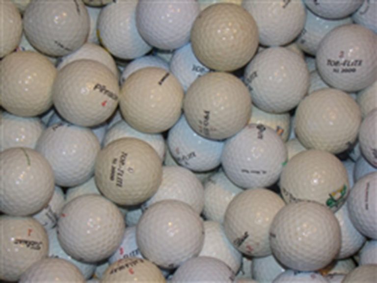 400 Bulk White Practice Used Golf Balls Driving Range Golf Balls